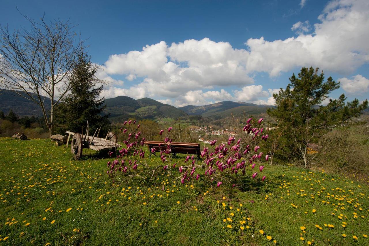 Apartamentos Turisticos Bizkar Bare Sopuerta Exterior foto